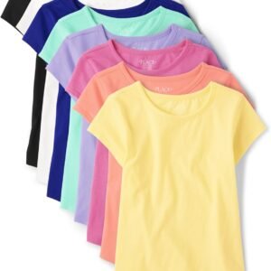 The Children's Place Girls' Short Sleeve High Low Tee