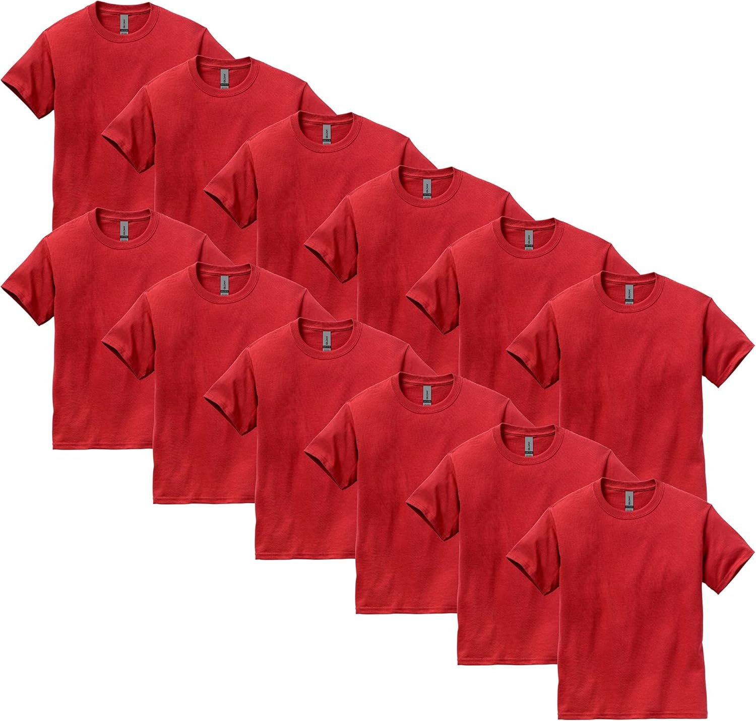 71hviGsEzL._AC_SL1500_.jpg Gildan Youth Ultra Cotton T-Shirt, Style G2000B, Multipack - Image 1