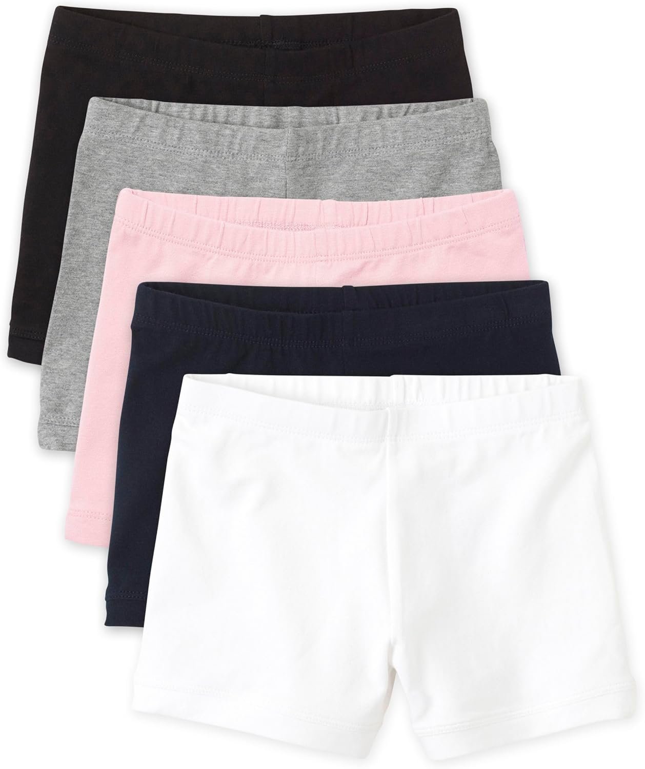 71r51gdPnSL._AC_SL1500_.jpg The Children's Place Girls' Basic Cartwheel Shorts - Image 1