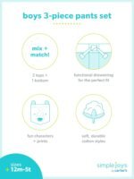 Simple Joys by Carter's baby-boys 3-piece Playwear Set - Image 6