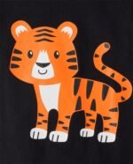 The Children's Place Baby and Toddler Boys' Animal Short Sleeve Graphic T-Shirts, Multipack - Image 2