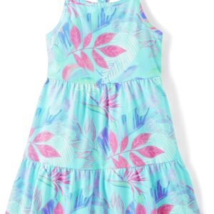 The Children's Place Girls' Casual Sleeveless Tiered Dresses