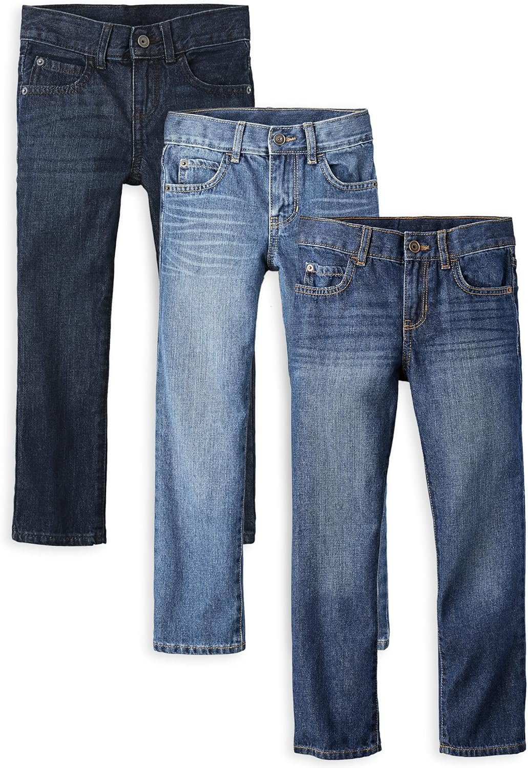 911EZ2IUsaL._AC_SL1500_.jpg The Children's Place Straight Leg Jeans - Image 1