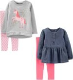 Simple Joys by Carter's girls 4-piece Playwear Set - Image 2
