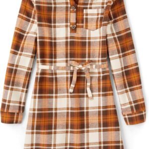 The Children's Place Big Girls' Long Sleeve Casual Dress