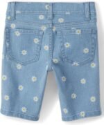The Children's Place Girls' Denim Skimmer Shorts - Image 2