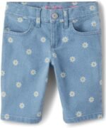 The Children's Place Girls' Denim Skimmer Shorts