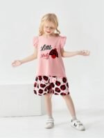 Toddler Kid Girl Clothes Classic Casual Letter Printed Soft Breathable Top Shorts 2PC Summer Outfit Set - Image 8